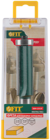 Flush sampling cutter with bottom bearing DxHxL=19x50.8x97.5 mm