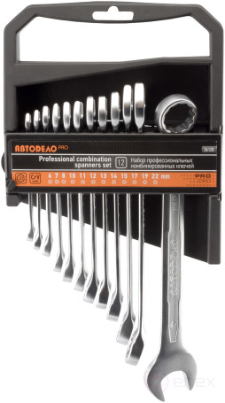 Набор комб.ключей АвтоDело PRO 12шт.(холдер) 36120