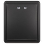 Выключатель ЭРА Эксперт 11-1202-05 с подсветкой IP20 10АХ-250В ОУ антрацит
