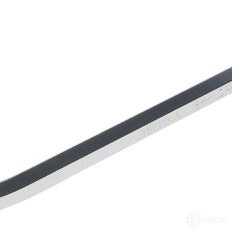 Ключ шестигранный 16мм ER-76416XL: Г-образный экстрадлинный ЭВРИКА /1/4/40