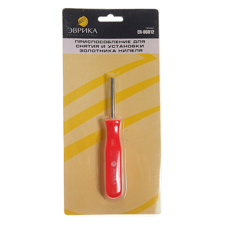 Приспособление ER-86012 для снятия и установки золотника вентиля, длина 140 мм. ЭВРИКА1/12/72
