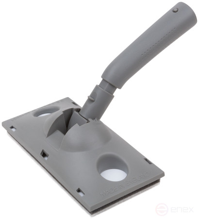 Pad with handle for working with impregnations and oils