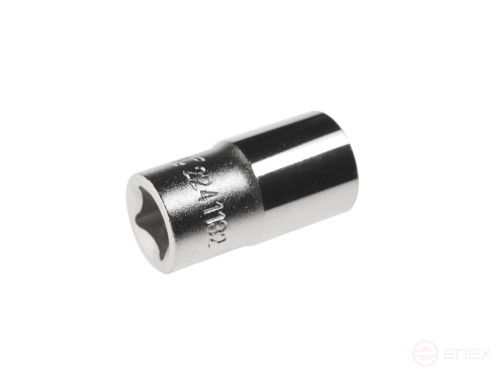 Socket 1/4" 11/32" L=25mm JTC