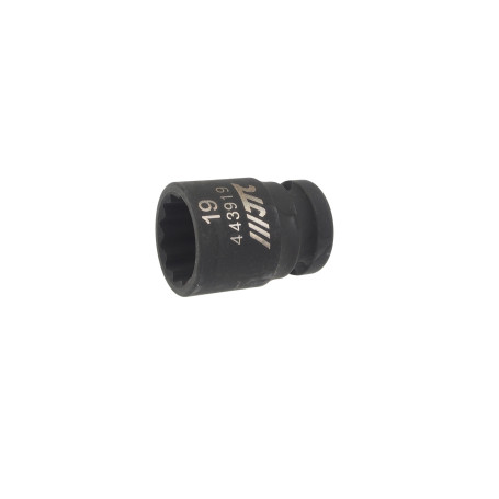 Impact end head 12-sided 1/2" x 19mm, length 38mm JTC /1/25