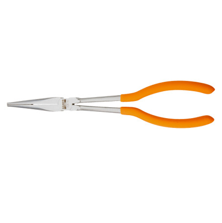 Long pliers with straight jaws, L=280mm