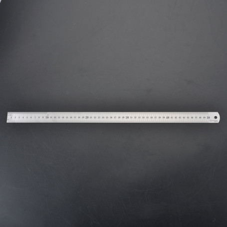 Measuring ruler made of stainless steel, 150 mm.// HARDEN