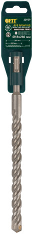 SDS PLUS concrete drill with double thread 18x260 mm