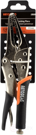 Pliers with a lock 210mm (elongated) Avtodor (30449)