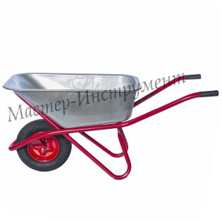 Wheelbarrow 110L Construction MI (red) with wheel 4.8 D16/12