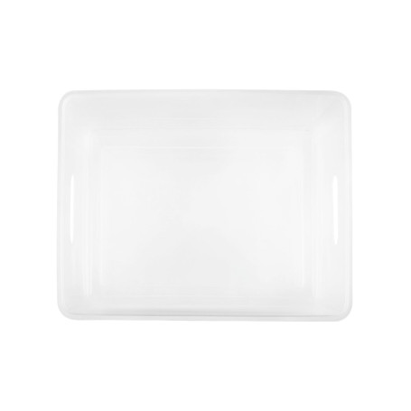 Контейнер для документов СТАММ А4, 260*330*160мм, пластик., прозрачный