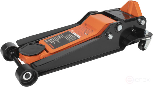 Домкрат гидр. шиномонтажный 3.5т (95-552мм.подкатной; кардан.привод; двойной насос) АвтоDело (43359)