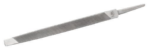 Triangular pointed file for band saws, without handle, 175 mm