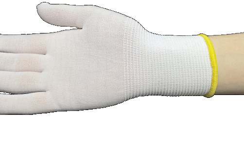 Puretech® Nylon nylon gloves grade 18, color white, 7 (S) (12 pairs/pack)