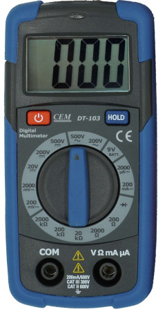 Digital Multimeter DT - 103 CEM