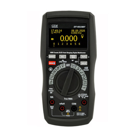 DT-9519BT Мультиметр цифровой с функцией True RMS