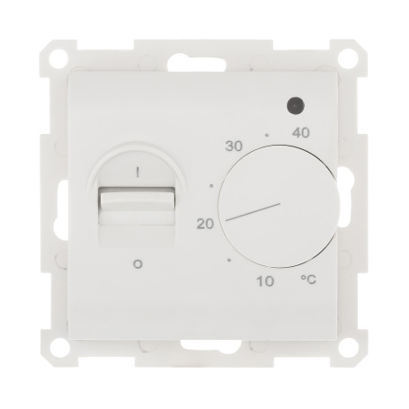 Underfloor heating thermostat complete with sensor (white) LK60, LK80