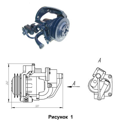 Power steering pump 543240-3407010