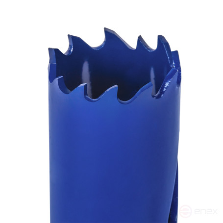 Коронка биметаллическая ПРАКТИКА 22 мм (1шт), клипса (035-929)