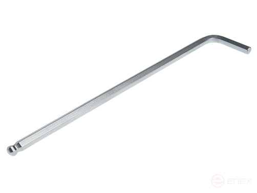 Ключ шестигранный Г-образный 5мм HEX шаровый экстрадлинный L=160мм JTC