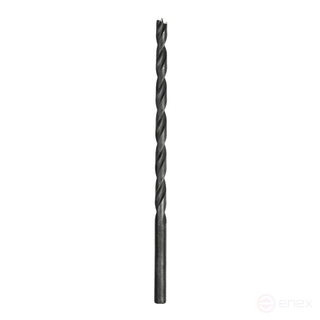 Wood drill bit PRACTICE 8 x 200 mm, W-sharpening, (1 pc.) blister, Profi series (775-617)