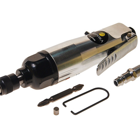 Пневмоотвертка ER-83602 прямая 1/4", 11000 об/мин (52Нм) ЭВРИКА /1/25