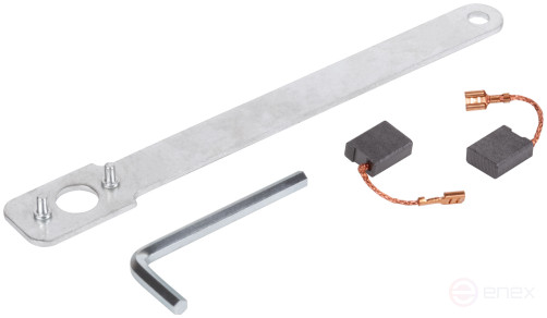 MAX-PRO Шлифмашина угловая 2400 Вт; 6000 об/мин; защитный кожух 230 мм; антивибрационная ручка; дополнительные щетки; плавный пуск; поворотная рукоятк