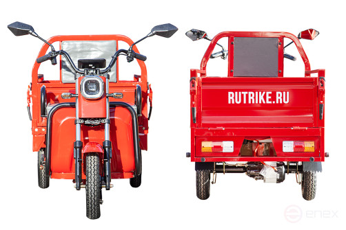 Грузовой электротрицикл Rutrike Амулет 1100 60V650W, серый