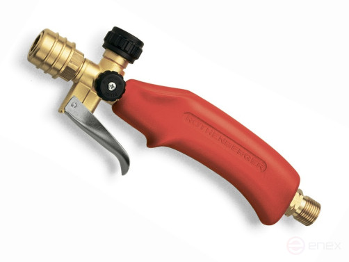 Safety handle with plug connection