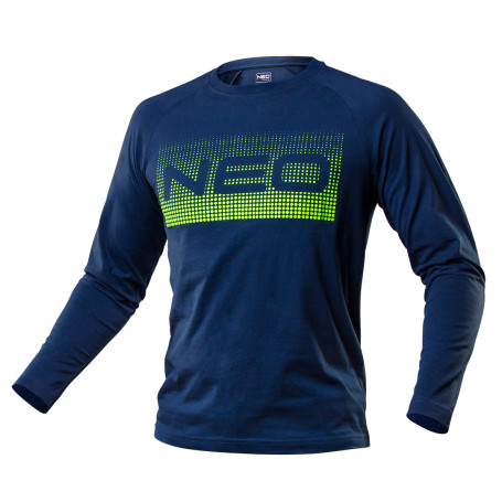 PREMIUM T-shirt with long sleeves, NEO print, size S