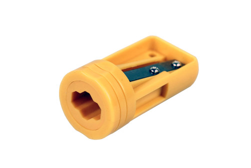 Pencil sharpener for construction