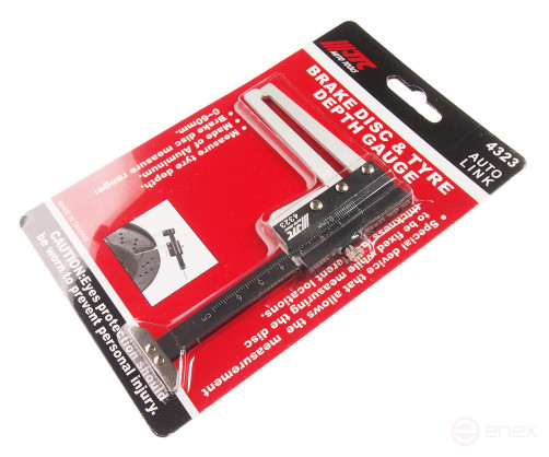 Vernier caliper for JTC brake discs