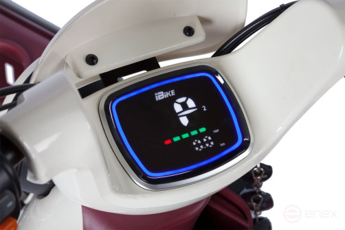 Electric tricycle Rutrike Gelbert Mercury 48V/60V 650W, white and red