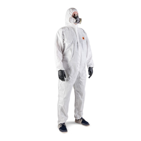 Protective jumpsuit Jeta Safety JPC60, 55% polyethylene, 45% polypropylene, (M) - 1 pc.