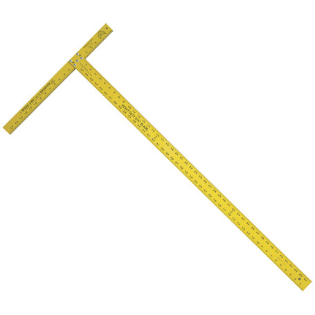 T-shaped Marking square for sheet materials, 47.9 inches, Swanson 47-7/8 Wallbo TD124