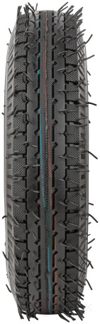 Колесо запасное, 8 слойная шина, 390х90x220 мм для тачки 77557 (4,80"/4,00"-8") (посадка ширина 90 мм, диаметр 20 мм)