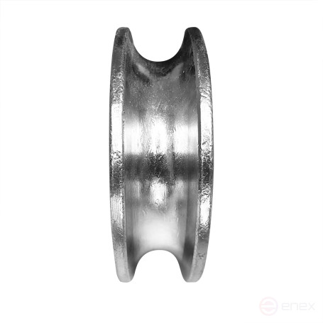 Pulley roller d. 110 mm with bearings for cable pulling