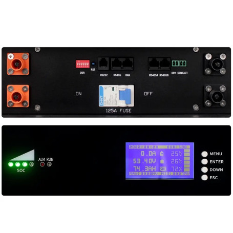 Литиевый аккумулятор тяговый LITJET GREEN LiFePO4 ( powerwall ) 51.2V 100Ah 5kWh 200A