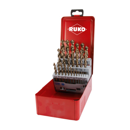 Набор сверл по металлу HSS-G TURBO, 25 предметов, 214615