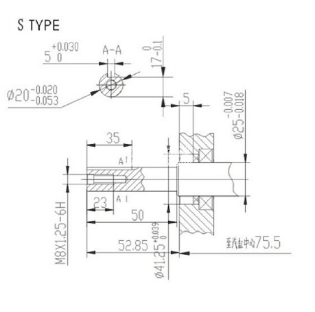 Lifan 168F-2 Eco engine, shaft 20mm