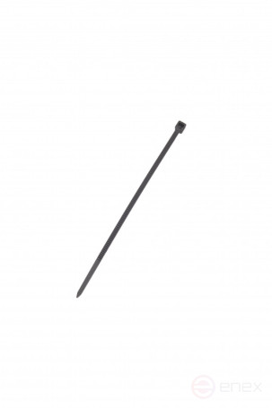 WRline WR-SHN-25-100B Стяжка-хомут 2,5х100 мм, кабельная нейлоновая 6,6, неразъемная, цвет черный (100шт)