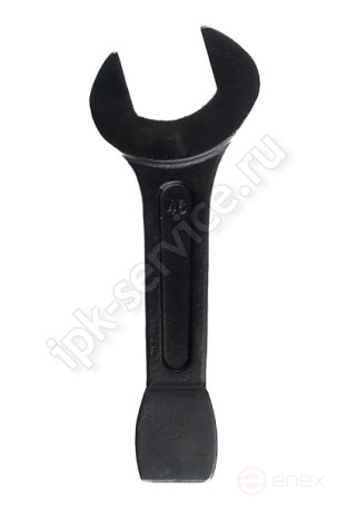 Wrench with open mouth single-sided impact 50