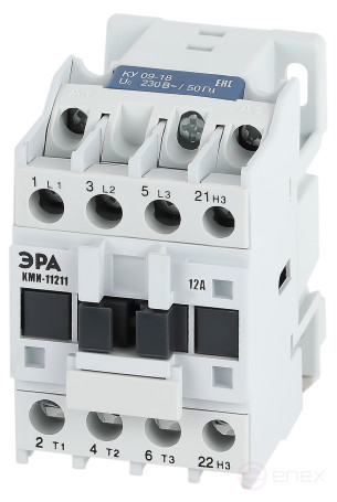 Contactor ERA PRO KKM11-012-230-01- E KMI-11211 12A 230V/AC3 1NZ