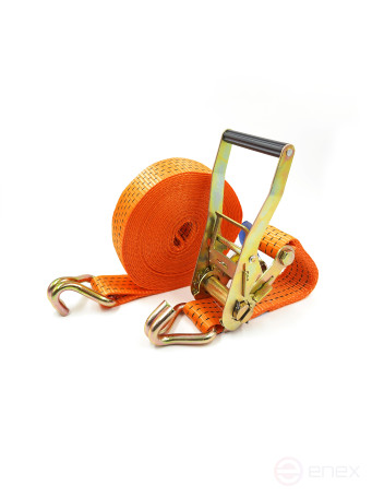 Ремень стяжной с храповым механизмом РОМЕК для крепления груза 2,0/4,0тн, 12м арт. 50.20.3.0