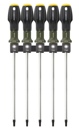 726305 TORX screwdriver set 250 mm long (T10,T15, T20,T25,T30) 5 pieces