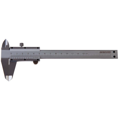 DB-S-VC12505 Vernier caliper 125 mm, 0.05 mm, type I, GOST 166-89, with a prefabricated frame