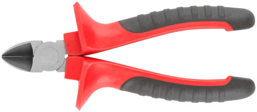 Бокорезы "Оптима", двухцветные обрезиненные ручки, полированная сталь 140 мм