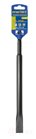 Зубило SDS-plus плоское ПРАКТИКА 20 х 250 мм (034-120)