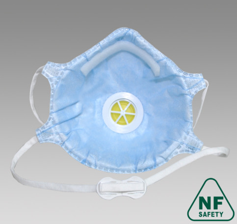 NF813V size-L FFP3 anti-aerosol filter molded half mask (respirator)