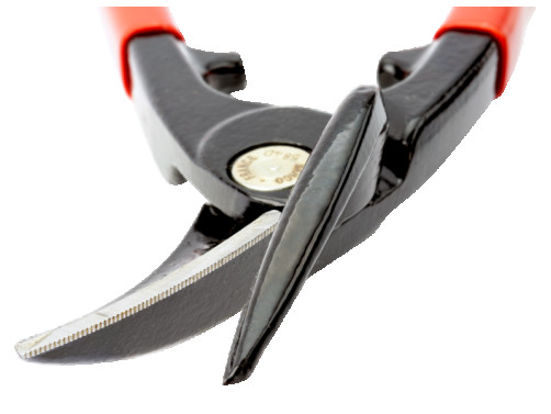 Ножницы по металлу со смещением для левого и прямого реза для средних/твердых материалов 280 мм