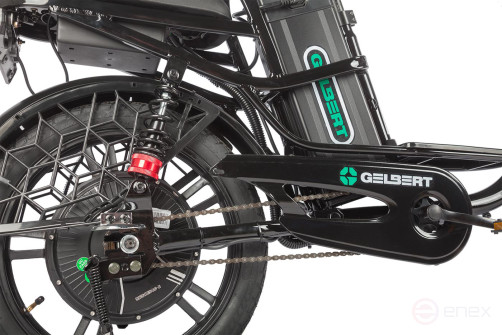 Электровелосипед Gelbert Khan 1, черный